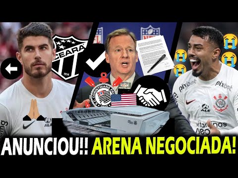 FECHOU!! ARENA NEGOCIADA! AMERICANOS ASSINARAM! SAIDA DE PEDRO RAUL; BIDU tá POBRE? e+