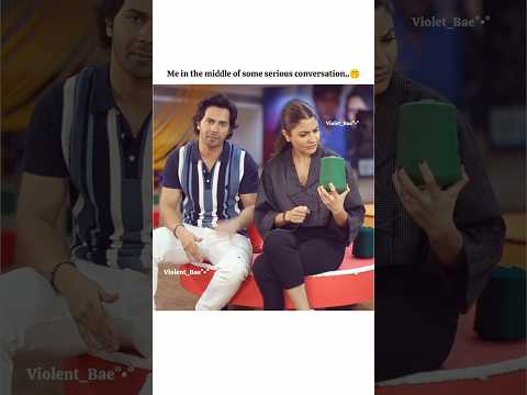 Not her being so relatable😭😂...#anushkasharma#varundhawan#bollywood#funny#cute#comedy#relatable#love