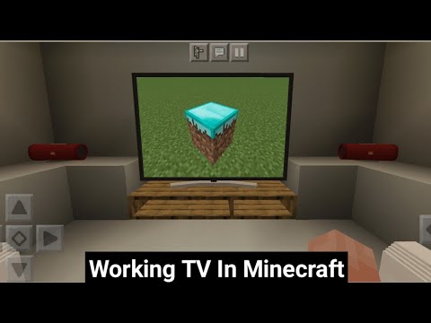 working minecraft tv