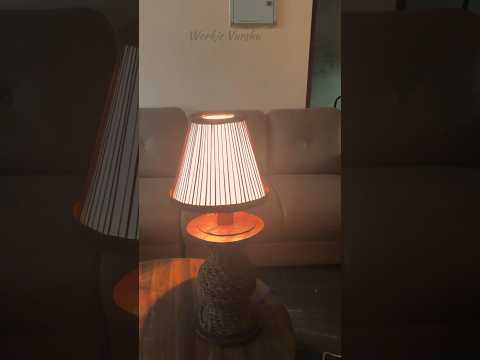 എൻ്റെ അമ്മച്ചി..| Table Lamp Making DIY Craft With Waste Materials