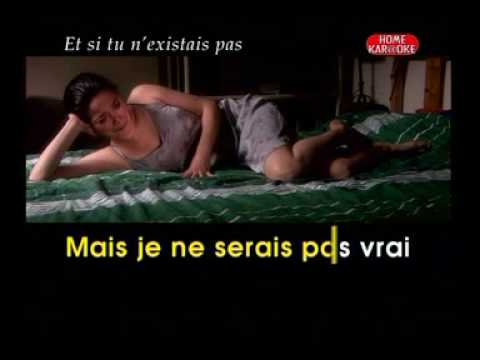 Joe Dassin, Et Si Tu Nexistais Pas (Chanté)