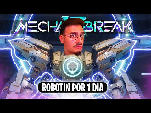 ME CONVERTÍ en UN ROBOT por 1 DÍA [MECHABREAK]