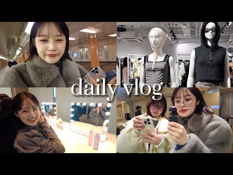 展示会巡りの1日に密着vlog🐱