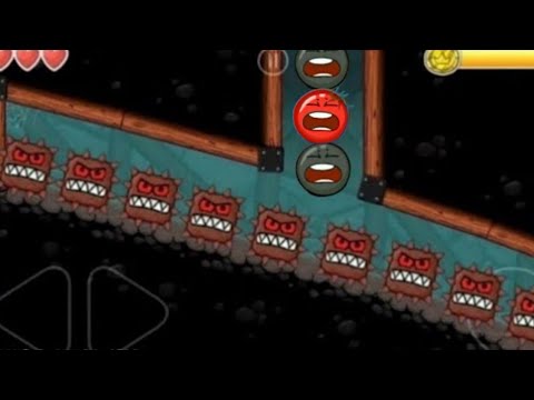 Red Ball 4 Caves Vs Hills with Black Ball and Tomato Ball