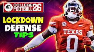 College Football 26 Defense Tips & Settings You NEED NOW To Compete!