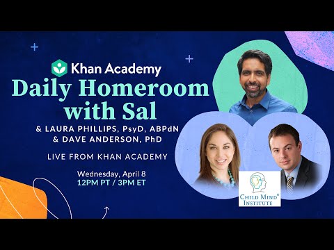 Daily Homeroom with Sal: Wednesday, April 8