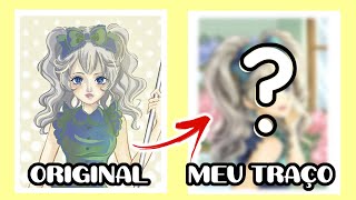 DESENHEI A PERSONAGEM CHARLLOTTE DA ARTISTA SUU HIDETO