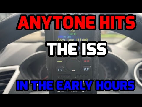 Anytone 878 hits iss