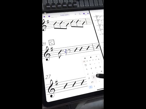 🎶 Sibelius music notation app for iPad 📷 Josef Sjöblom