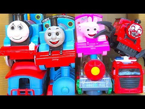 Thomas & Friends toys come out of the box