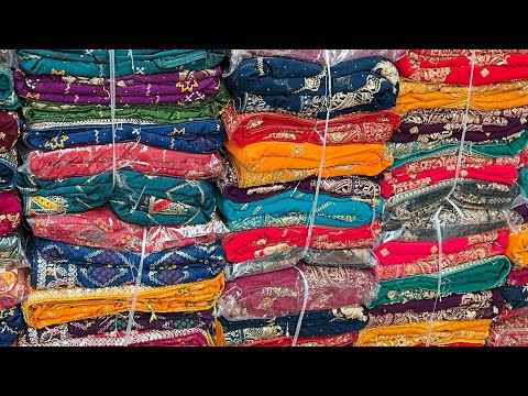 सूरत से सस्ती साड़िया खुशखबरी 70 ₹ में साड़ी /गोदाम खुला जल्दी करो /Sarees online shopping Low price