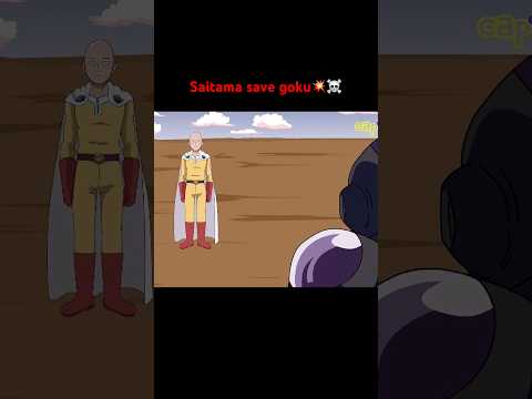 Saitama save Goku💥🤯|| #saitama #shorts #anime #onepunchman