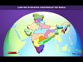 Land Use Patterns and Agriculture
