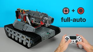 Building a Complex Lego Tank