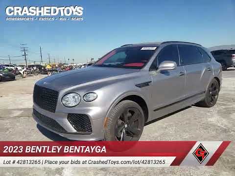 ✅ 2023 Bentley Bentayga V8 • VIN: SJAHT2ZVXPC019850 • Lot: 42813265. Wystawiony na Copart z przebiegiem 706 mil. Bezpłatny archiwum sprzedaży aukcyjnych z USA i szczegółowy raport historii pojazdu na DreamBid. Zdjęcie 17.