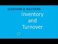 Inventory Valuation Methods and Calculations