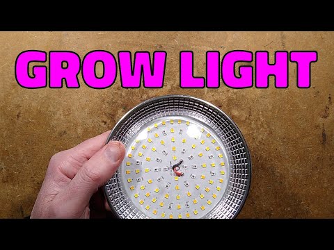 Broad spectrum grow light teardown