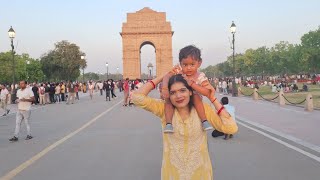 A Day In My Life In Delhi 😘 India Gate With My Baby Toddler