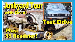 The First Pieces go On! Plus: Junkyard Tour with Dean and Test Drives!
