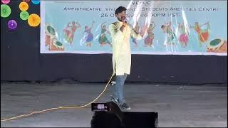 Poetry/Kavi Sammelan-HCU । Hyderabad Central University by Uday Raj Singh'APARAJIT