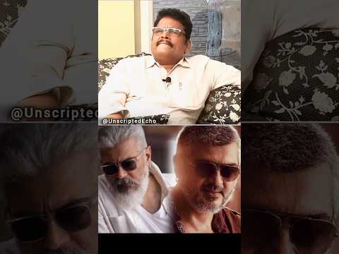 Unseen side of #ajithkumar 😳 #ksravikumar about thala angry and kindness - untold story #tamilshorts