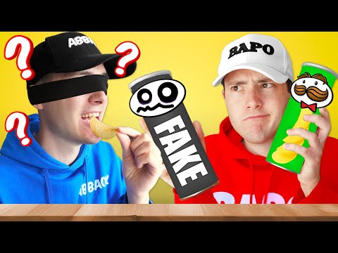 ERKENNST DU DIE MARKE?! FAKE CHALLENGE (Strafspiele)