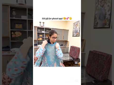 Eid gift for ghazal appi 😘💞🫣#rajabfamily #editing