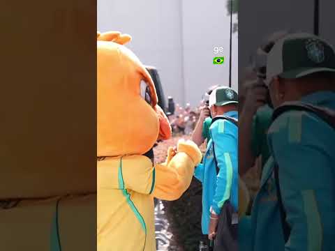 SELEÇÃO BRASILEIRA A CAMINHO DO ESTÁDIO! | #shorts | Copa do Mundo 2026 | ge.globo