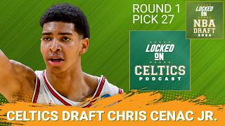 BREAKING: Boston Celtics Select Chris Cenac Jr. 27th Overall | Boston Gets a VERSATILE Big