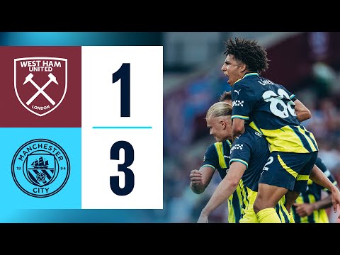 Highlights! West Ham 1-3 Man City | Haaland runs rampant!