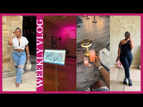VLOG | CONFIDENCE RESET, HEATED PILATES, BOMB BRUNCH VIBES,  DIY BLING BOTTLE, JUNETEENTH FESTIVAL