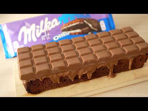 Milka MMMAX OREO Chocolate Bar Cake ミルカ タブレット オレオ チョコレート ケーキ