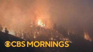 YouTube video thumbnail: Wildfires in Colorado Rapidly Spread, Destroying Buildings and Forcing Evacuations
