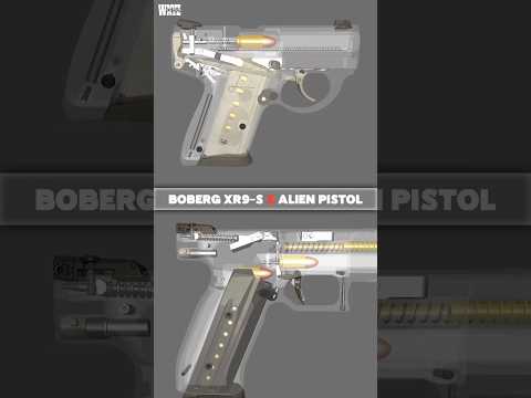 Dual Pistol Strange : Boberg XR9-S vs Alien pistol CYCLE Animation
