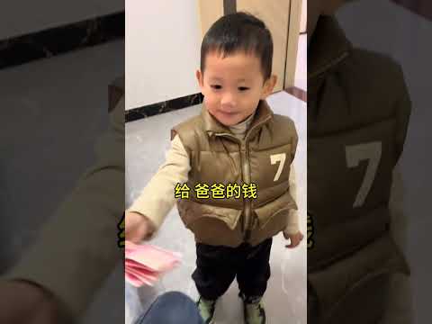 Dad starts to doubt his life again. Naughty little guy, human cub, father and son are funny
