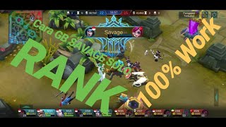 CARA GB SAVAGE SOLO RANK 100% WORK