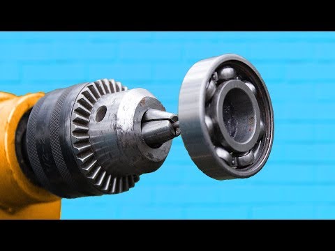 Bright Idea With a Drill and Bearing!