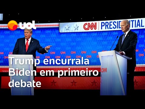 Trump x Biden: Aborto, imigração e guerras são temas centrais de 1º debate americano