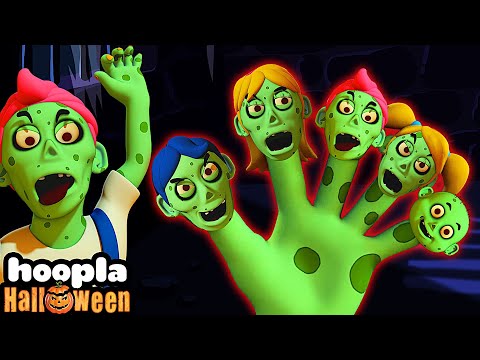 Zombie Finger Family | Kids Spooky Songs | Hoopla Halloween