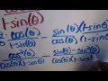 Trigonometric Identities and Simplifications