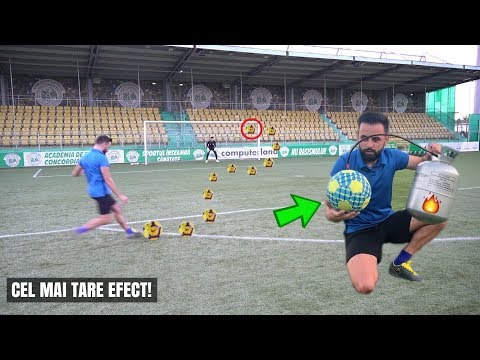 FOTBAL HELIUM CHALLENGE! (Am băgat HELIU in Mingi) *EXPERIMENT*
