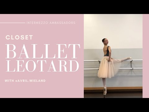 Some Ballet Fun with Avril Wieland wearing Intermezzo Leotard