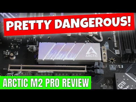 This Is Actually Dangerous Arctic Budget M2 Pro PCIe NVME SSD Cooler