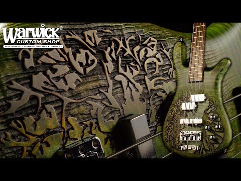 Warwick Custom Shop Masterbuilt - Streamer LX - "Tree Of Life" Carving #18-3882