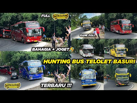 RAME 🥳 FULL BUS BASURI TELOLET‼️HUNTING BUS DI TANJAKAN VIRAL TEPUNG K4NJUT😍