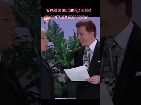 Clodovil e Silvio Santos.