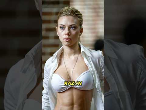 Por esta razón Scarlett Johansson se hizo una reducción #scarlettjohansonn #marvel #blackwidow #mcu