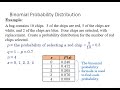 Binomial Probability Concepts
