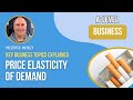 Understanding Price Elasticity of Demand