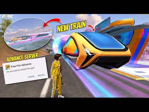 Letest Version Advance Server 🤫 | New Train In Free Fire | free fire new update | ff advance server